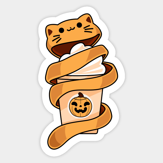 Pumpkin Spice Sticker by mikitzune